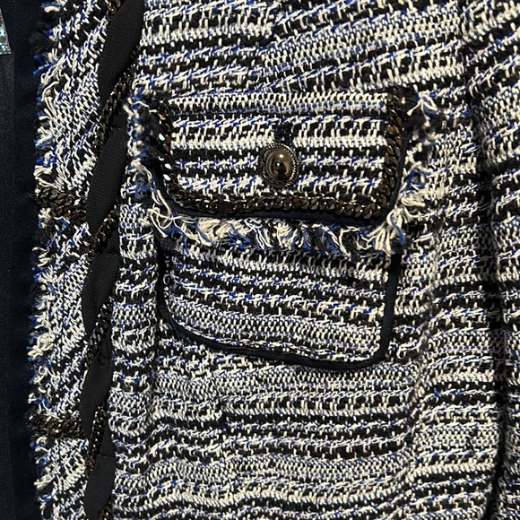 NWT - White House Black Market long tweed jacket - Picture 4 of 10